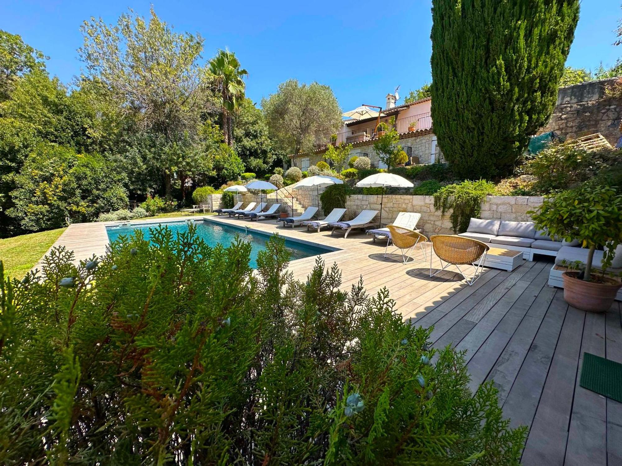 A Casa Bianca Otel Saint-Paul-de-Vence Dış mekan fotoğraf